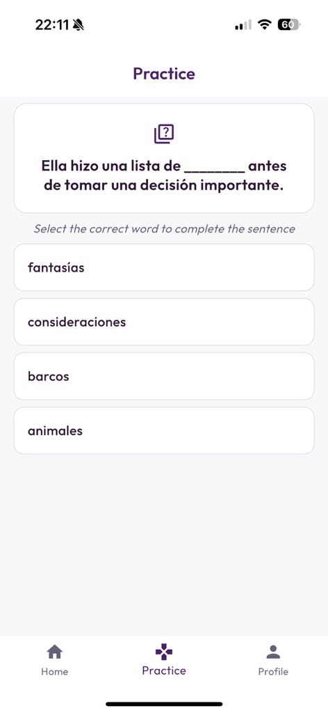 Smart Practice Screenshot
